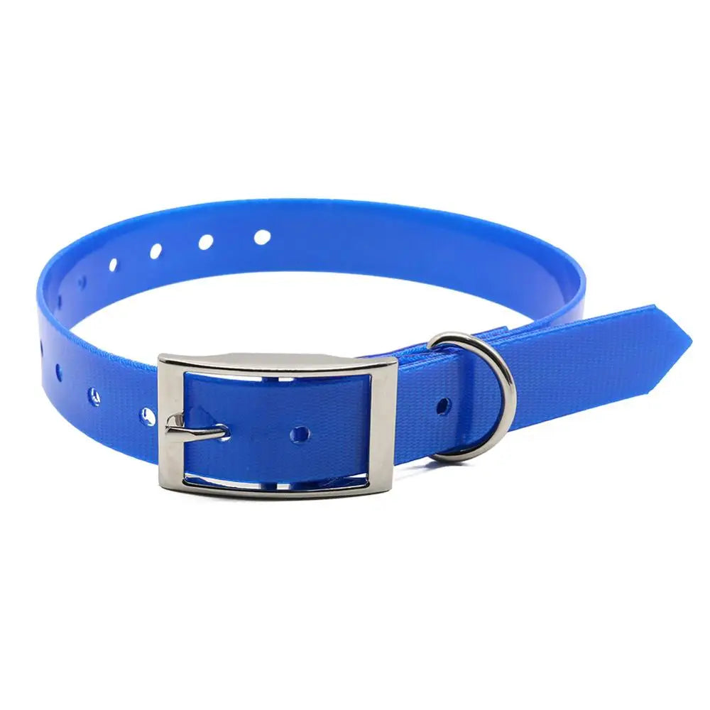 Waterproof TPU + Nylon Dog Collar | Durable, Easy-Clean Pet Collar in 7 Colors