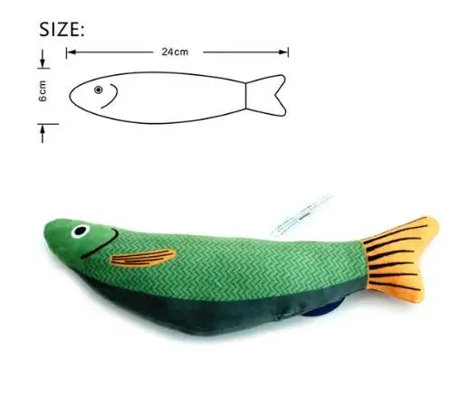 Interactive Catnip Fish Toy | Soft & Durable Chew Toy for Cats & Kittens
