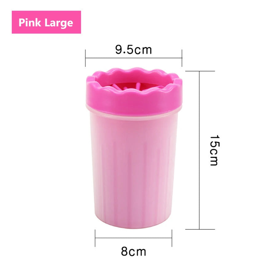 Pet Paw Cleaning Cup – Silicone Foot Wash for Dogs & Cats