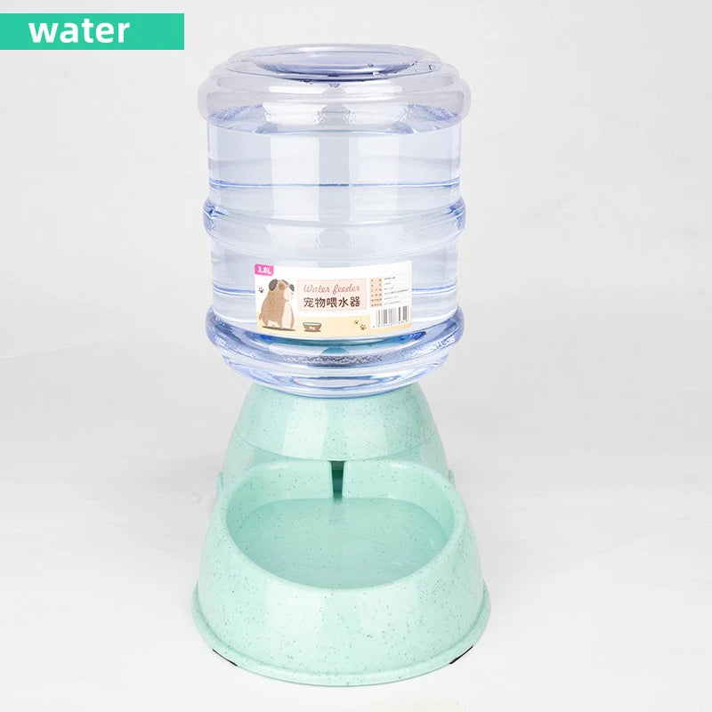 Large Capacity Pet Feeder & Water Dispenser – Automatic Dog and Cat Bowls