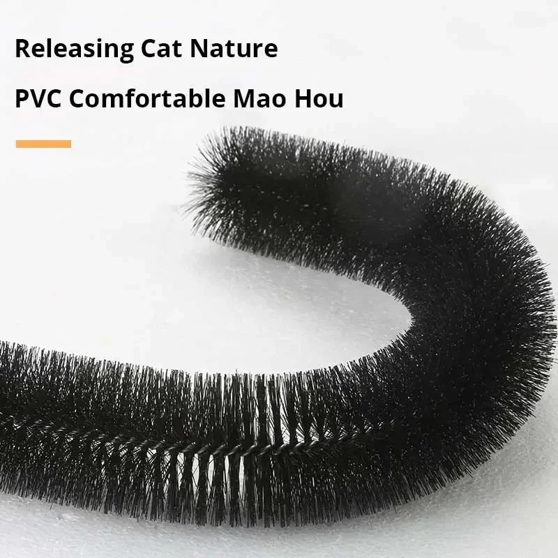 Cat Grooming Arch – Self-Massaging Scratching Brush with Pad