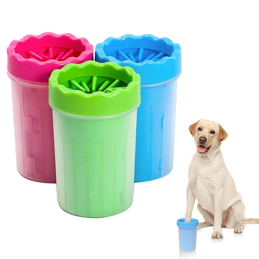Pet Paw Cleaning Cup – Silicone Foot Wash for Dogs & Cats