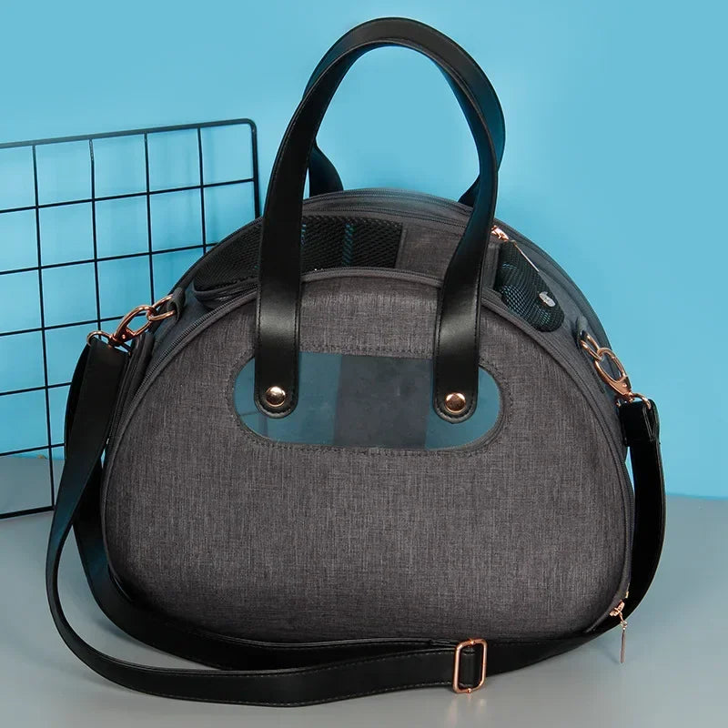 Pet Transport Bag – Cat & Small Dog Carrier Backpack with Handles