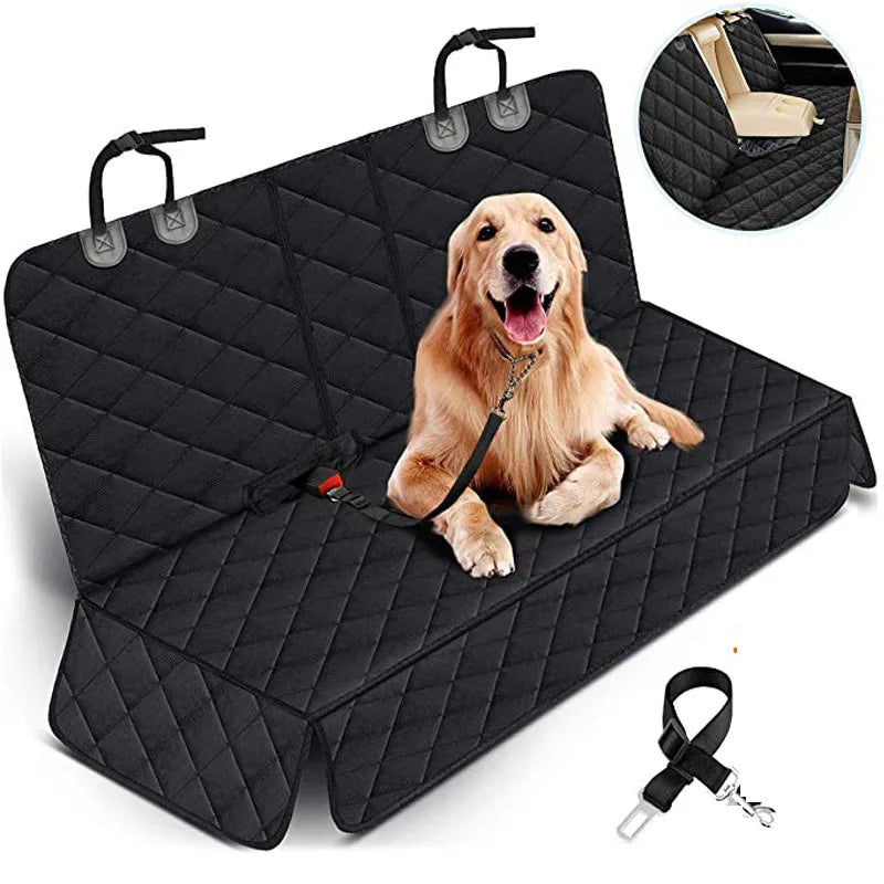 Waterproof Car Dog Seat Cover – Nonslip Backseat Protector for Dogs