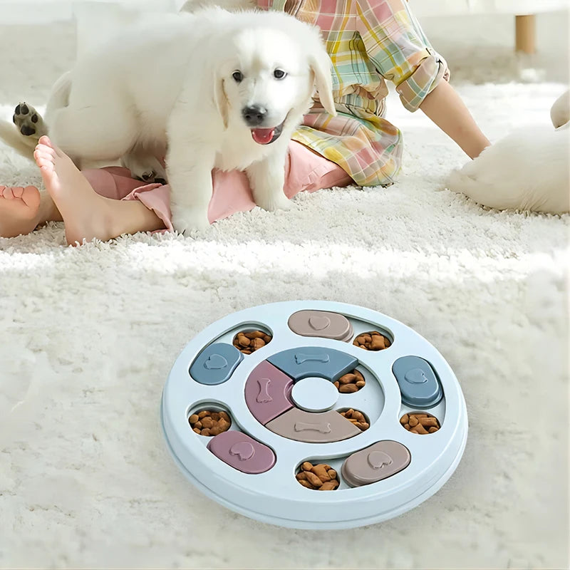 Interactive Dog Feeder – Educational Slow Feeding Toy for All Breeds