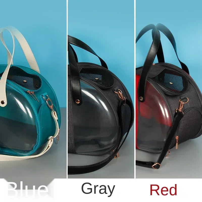 Pet Transport Bag – Cat & Small Dog Carrier Backpack with Handles