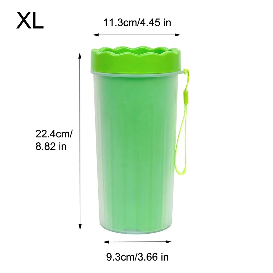 Pet Paw Cleaning Cup – Silicone Foot Wash for Dogs & Cats