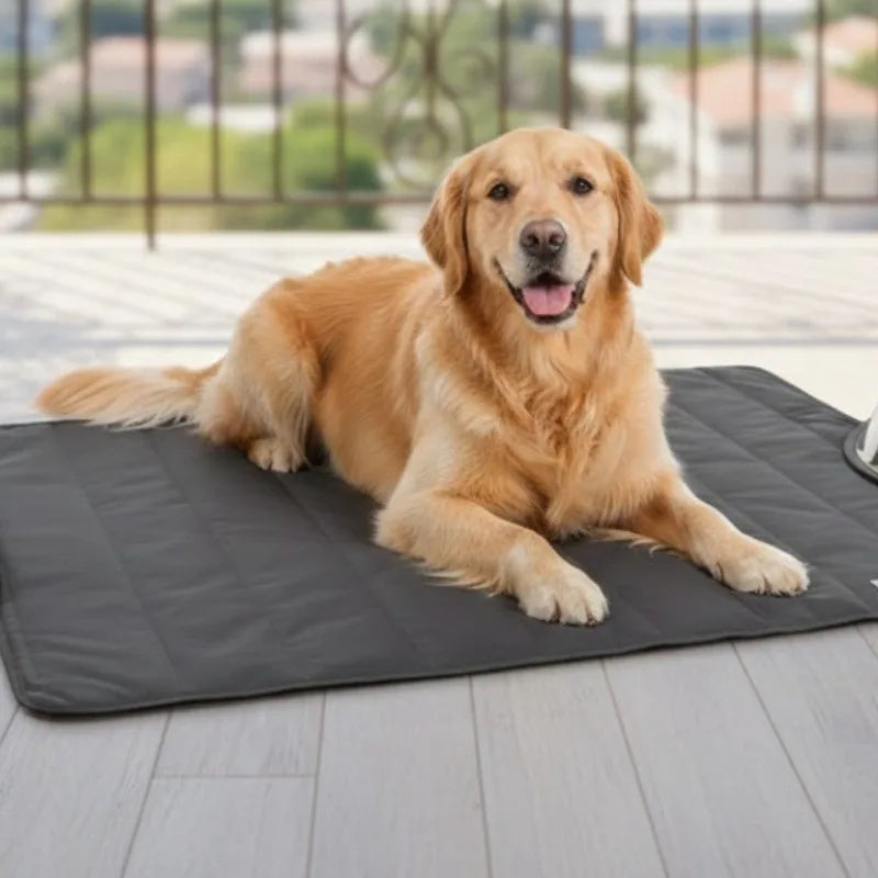 Foldable Waterproof Dog & Cat Mat | Portable Outdoor Pet Blanket for Travel & Camping