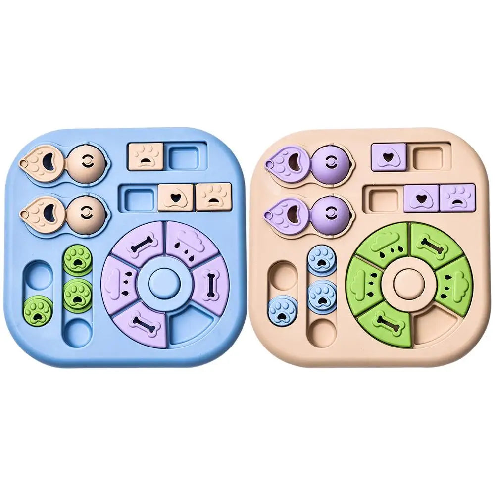 Interactive Dog Treat Puzzle Toy | Brain Game & Food Feeder for Dogs, Puppies & Cats