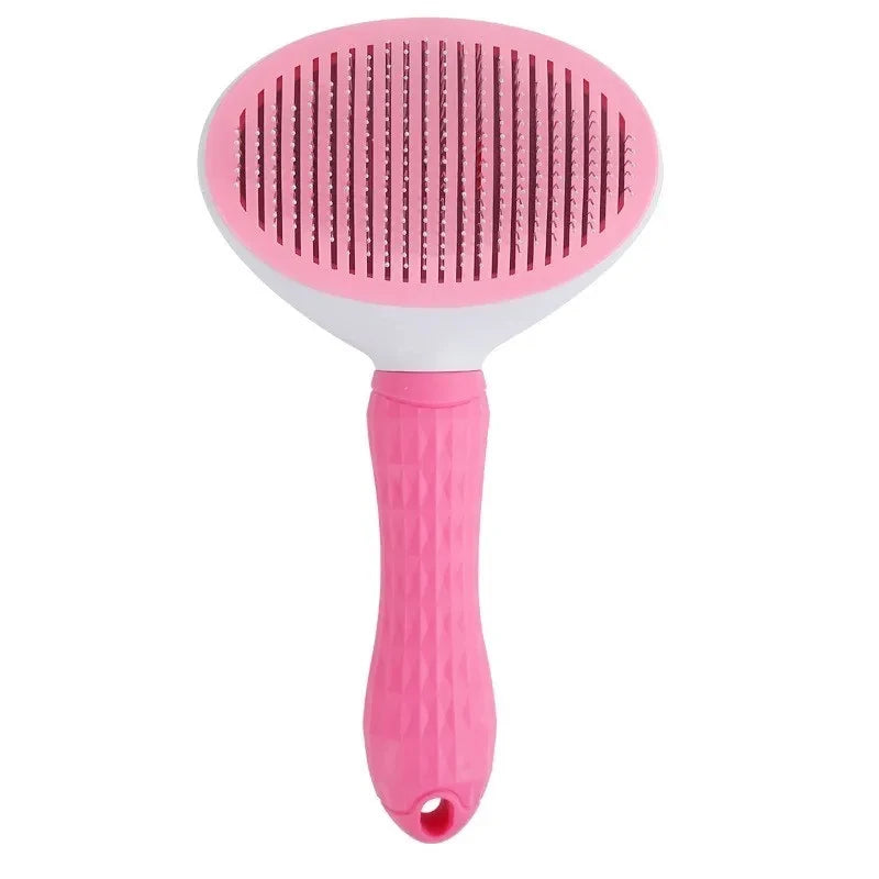 Self-Cleaning Pet Hair Brush – Grooming Tool for Dogs & Cats