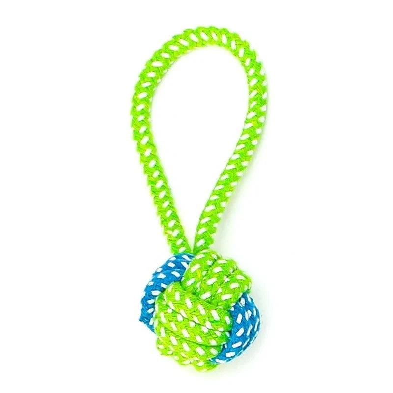 Durable Cotton Rope Dog Toys – Chew, Tug & Interactive Play for Small & Large Dogs