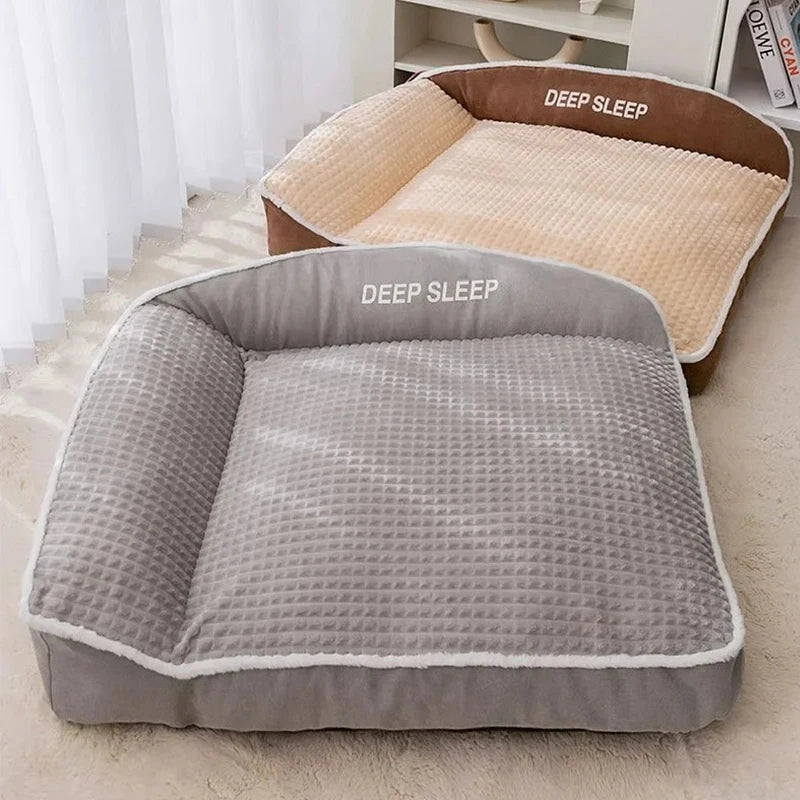 Corduroy Dog Bed | Plush Sofa-Style Pet Bed for Small, Medium & Large Dogs