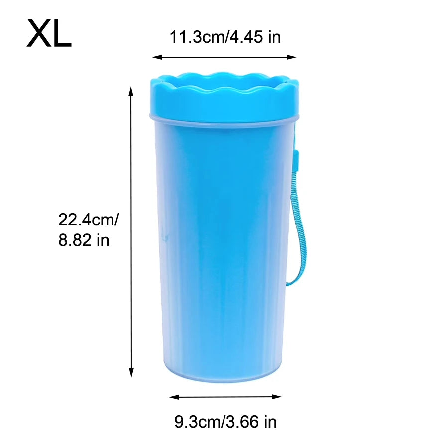 Pet Paw Cleaning Cup – Silicone Foot Wash for Dogs & Cats