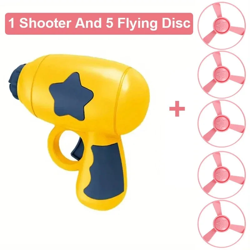 Interactive Cat Toy – Mini Flying Disc Launcher, Chasing & Training Game for Kittens