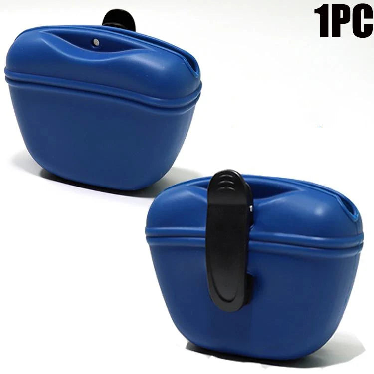 Portable Dog Treat Bag – Waist Clip Snack Pouch for Training & Outdoor Walks