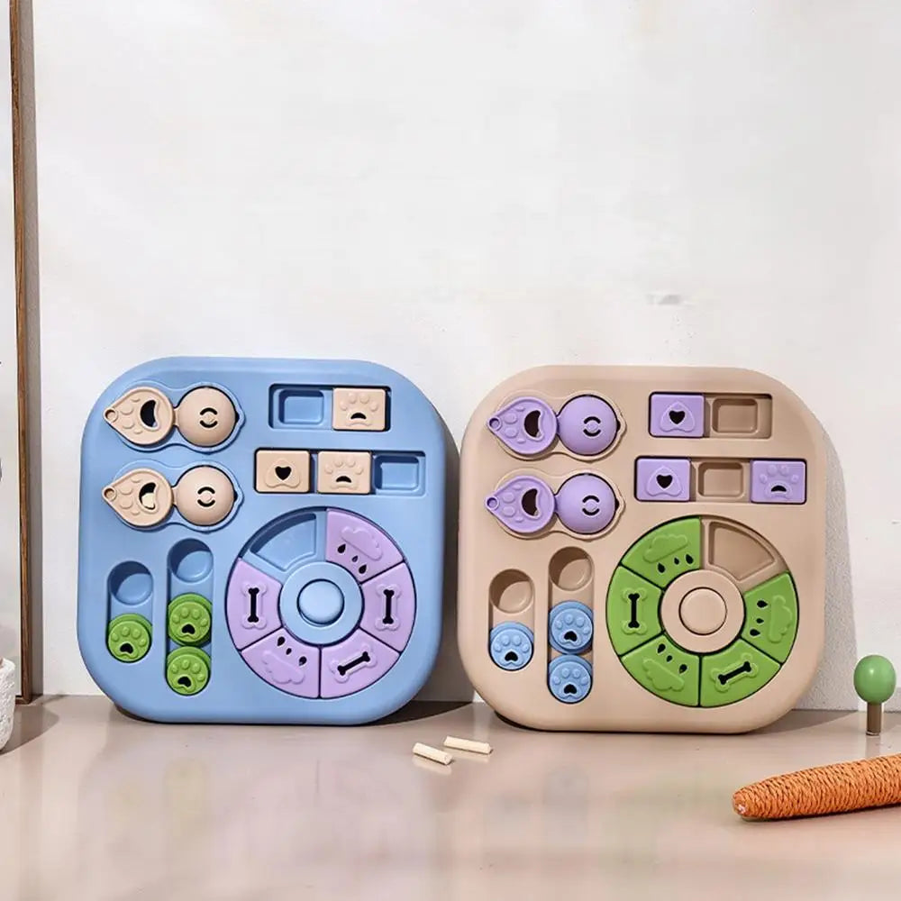 Interactive Dog Treat Puzzle Toy | Brain Game & Food Feeder for Dogs, Puppies & Cats