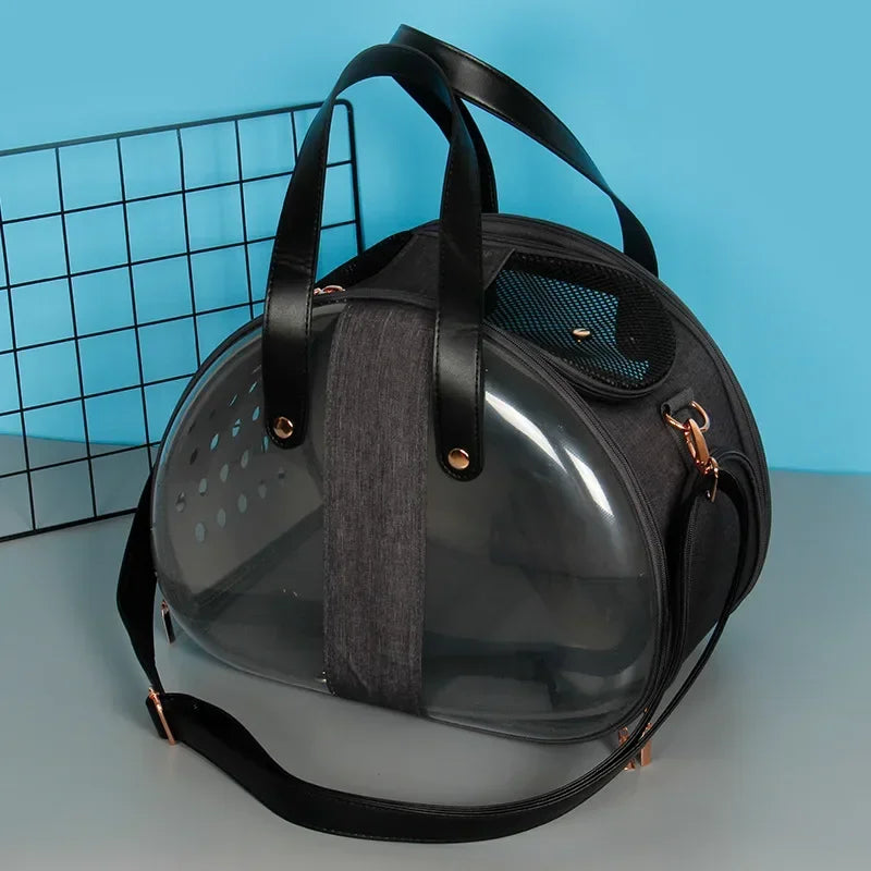 Pet Transport Bag – Cat & Small Dog Carrier Backpack with Handles