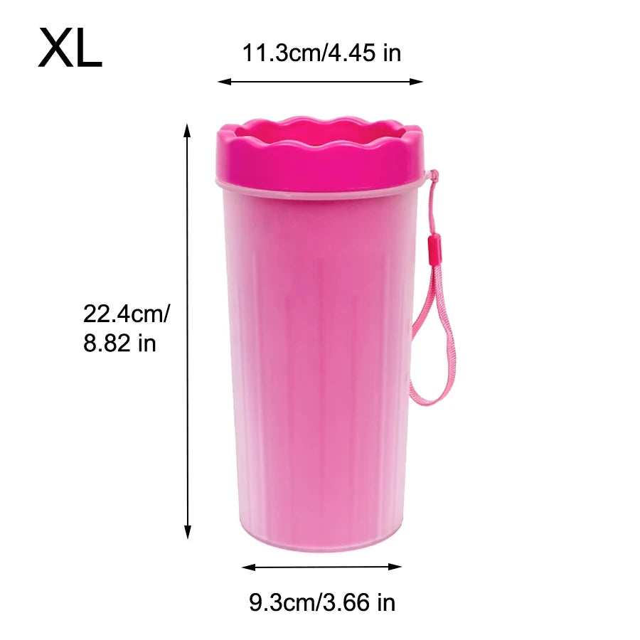 Pet Paw Cleaning Cup – Silicone Foot Wash for Dogs & Cats