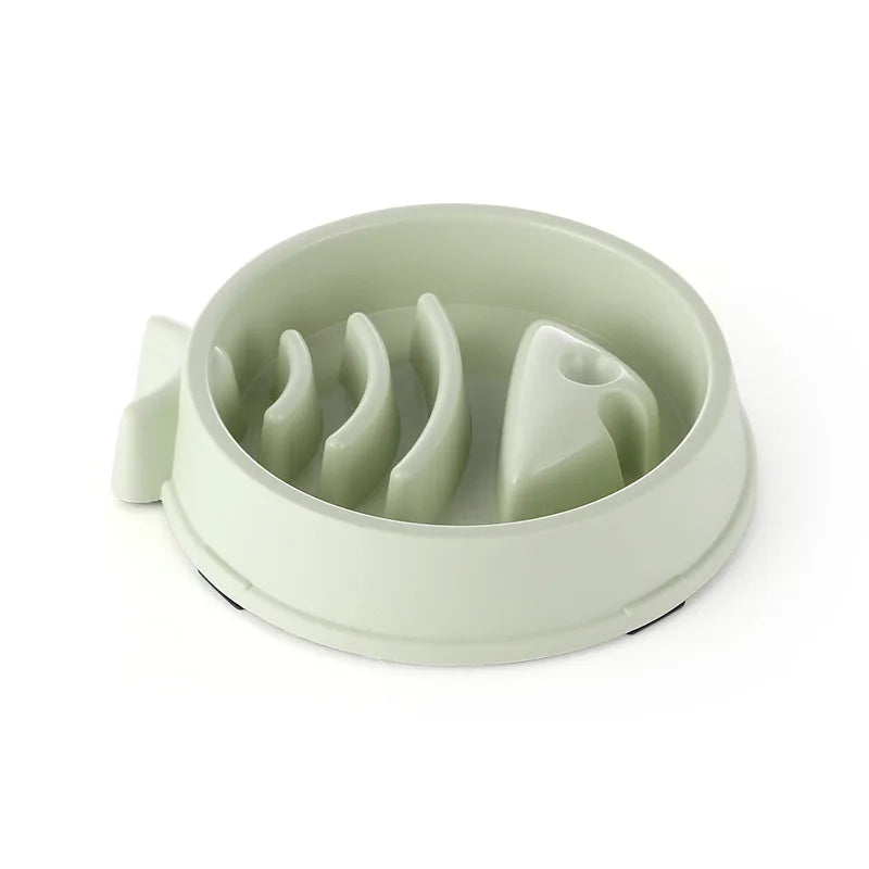 Slow Feeder Dog & Cat Bowl – Anti-Choke, Non-Slip, Healthy Eating, Multiple Colors & Shapes
