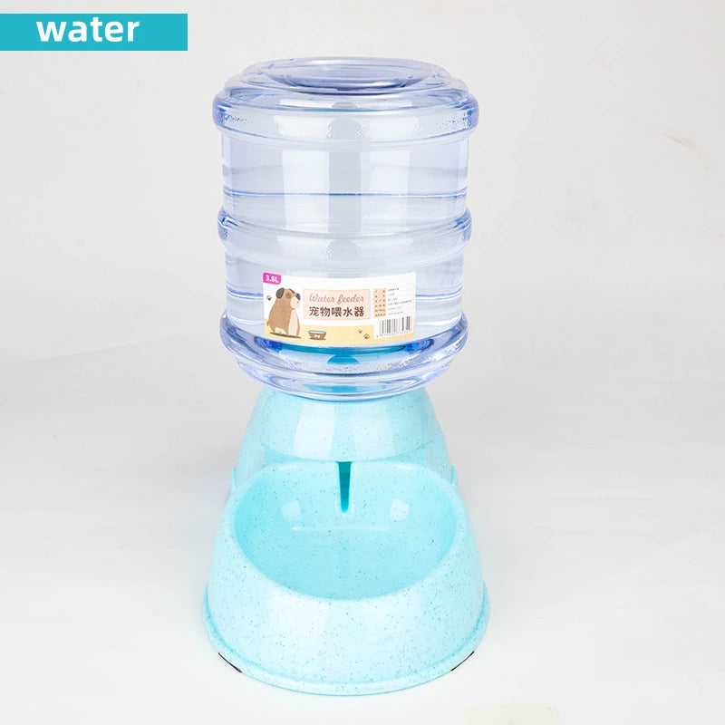 Large Capacity Pet Feeder & Water Dispenser – Automatic Dog and Cat Bowls