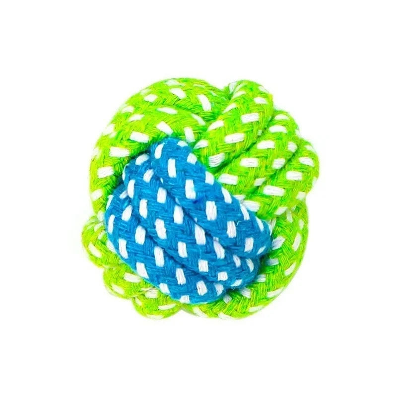 Durable Cotton Rope Dog Toys – Chew, Tug & Interactive Play for Small & Large Dogs