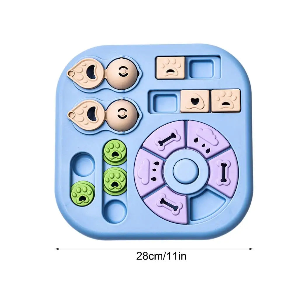 Interactive Dog Treat Puzzle Toy | Brain Game & Food Feeder for Dogs, Puppies & Cats