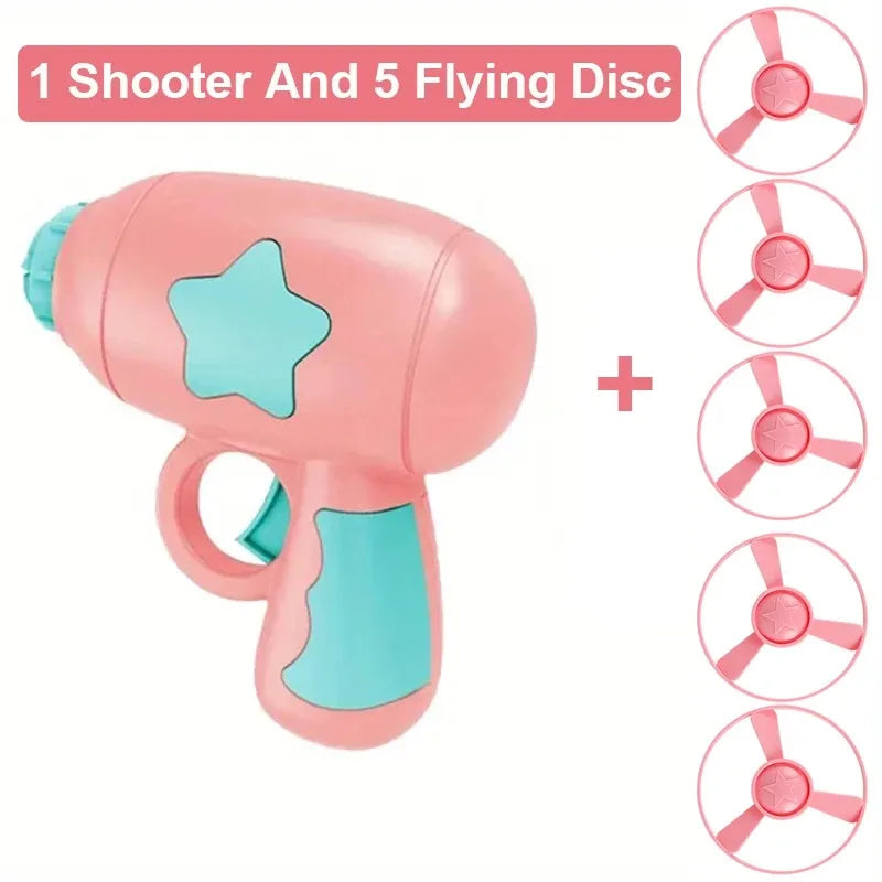 Interactive Cat Toy – Mini Flying Disc Launcher, Chasing & Training Game for Kittens