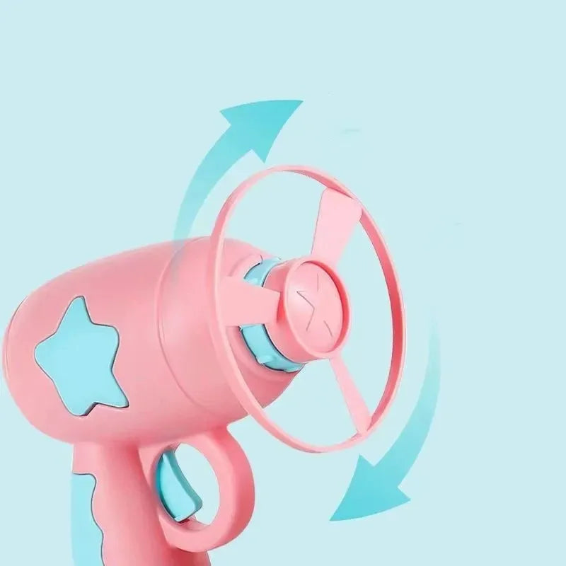 Interactive Cat Toy – Mini Flying Disc Launcher, Chasing & Training Game for Kittens