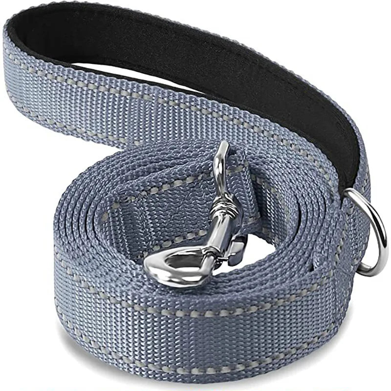 Reflective Dog & Cat Leash – Durable Adjustable Pet Walking and Training Rope