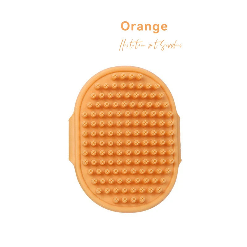 Pet Grooming Brush – Rubber Massage Comb for Dogs & Cats