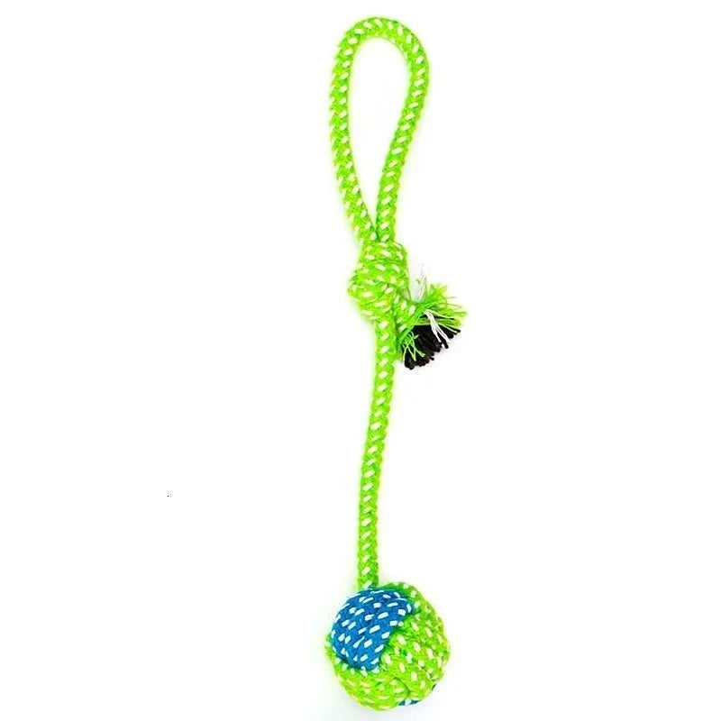 Durable Cotton Rope Dog Toys – Chew, Tug & Interactive Play for Small & Large Dogs