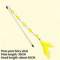Interactive Cat Teaser Wand – Rainbow Ribbon Stick for Play & Exercise