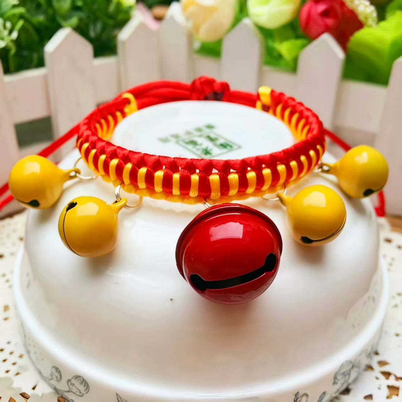 Adjustable Pet Bell Collar – Cute Cat & Dog Accessories