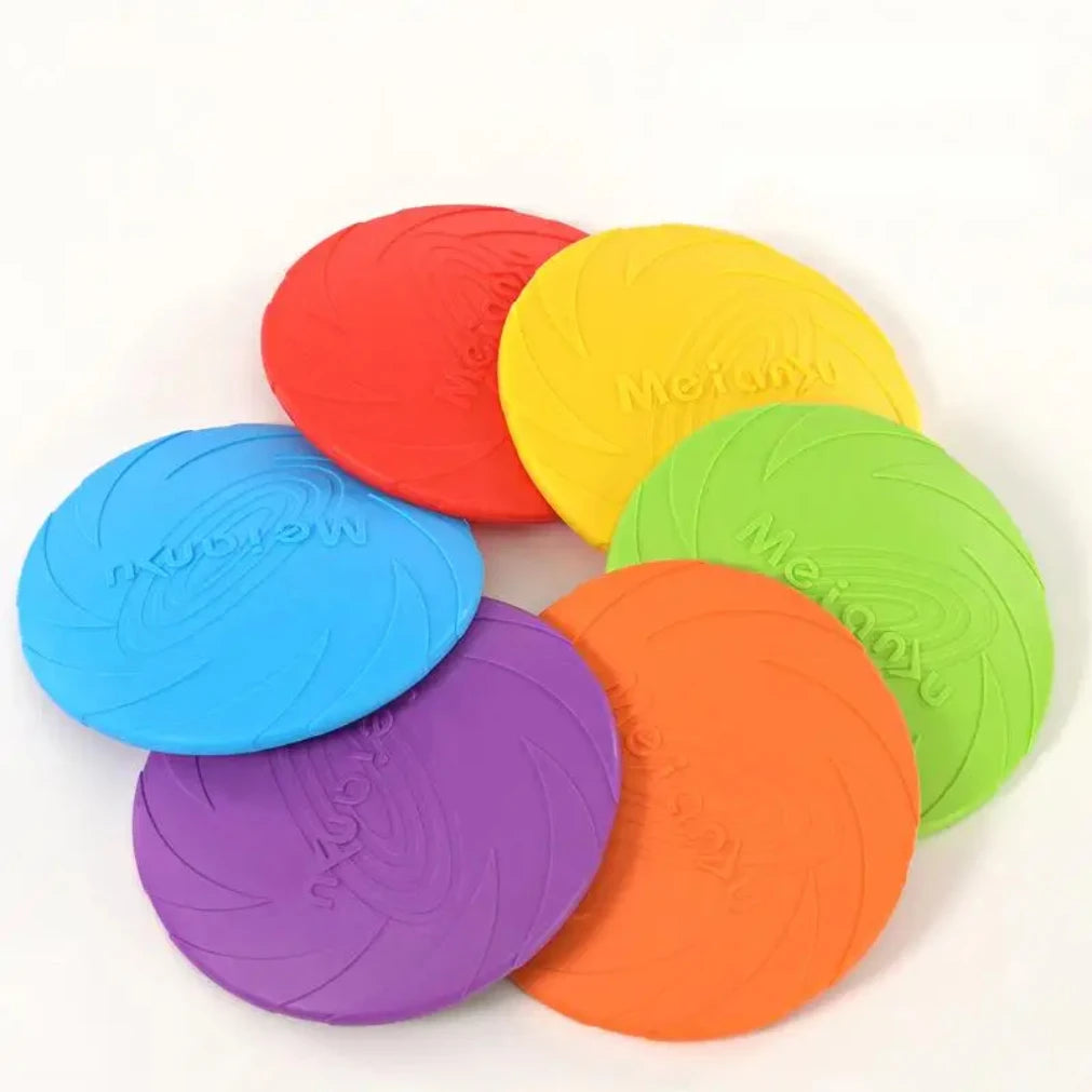 Durable Bite-Resistant Dog Flying Disc – Interactive Outdoor Pet Toy