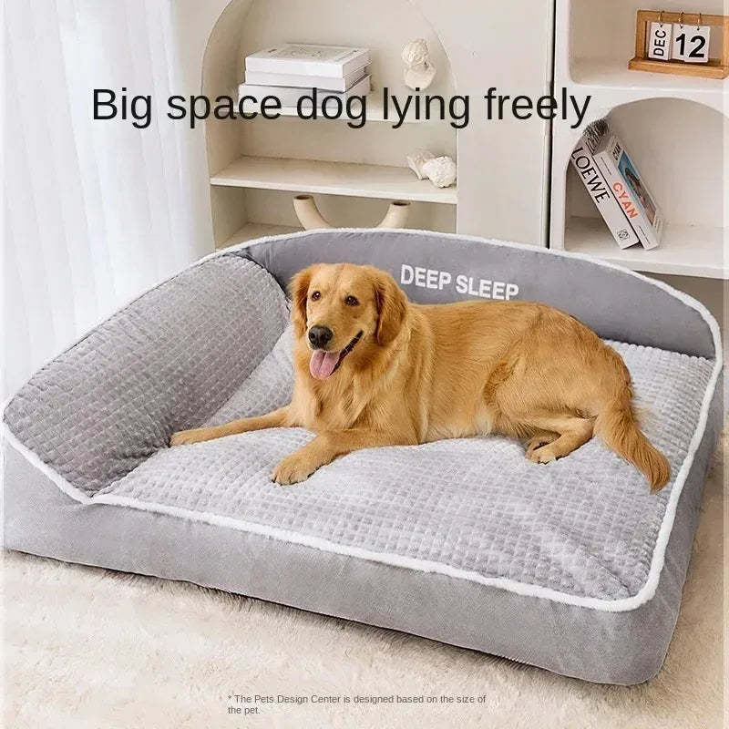 Corduroy Dog Bed | Plush Sofa-Style Pet Bed for Small, Medium & Large Dogs