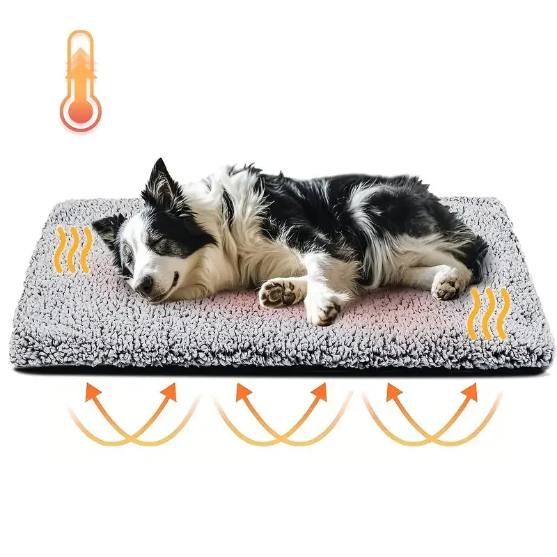 Self-Heating Pet Pad Blanket | No-Electric Thermal Mat for Dogs & Cats