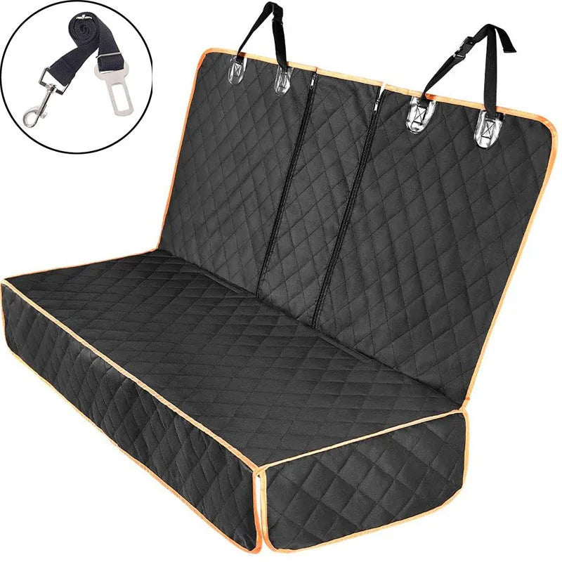 Waterproof Car Dog Seat Cover – Nonslip Backseat Protector for Dogs