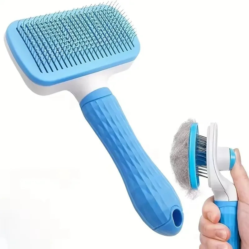 Dog & Cat Hair Remover Brush – Grooming, Massage & Shedding Tool