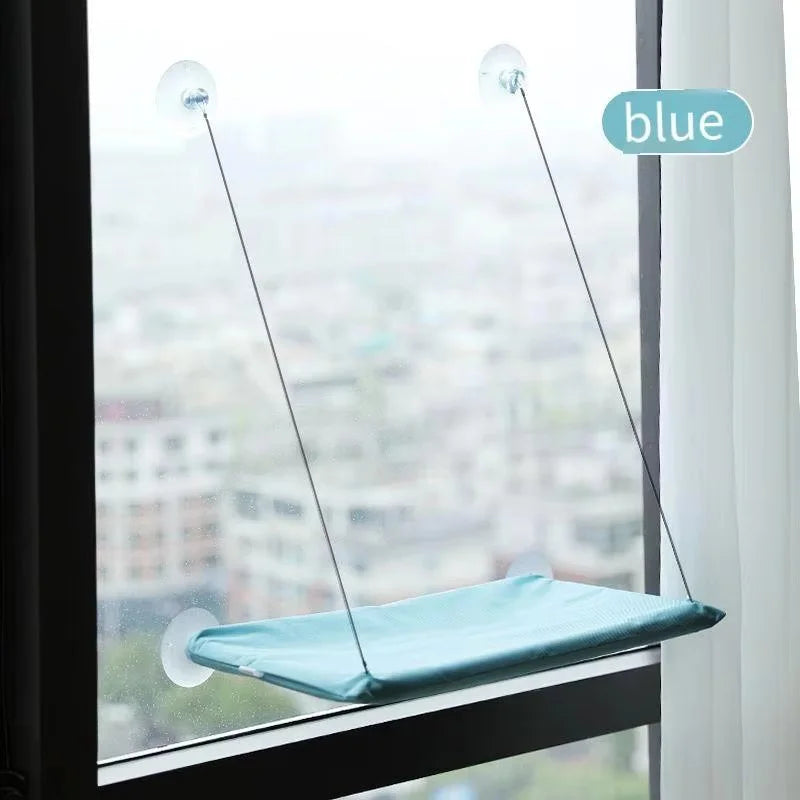 Cat Window Hanging Hammock – Suction Cup Bed for Indoor Climbing & Lounging