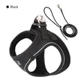 Adjustable Dog Harness & Leash Set – Reflective Vest for Small & Medium Dogs