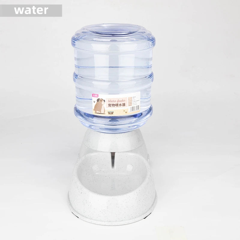 Large Capacity Pet Feeder & Water Dispenser – Automatic Dog and Cat Bowls