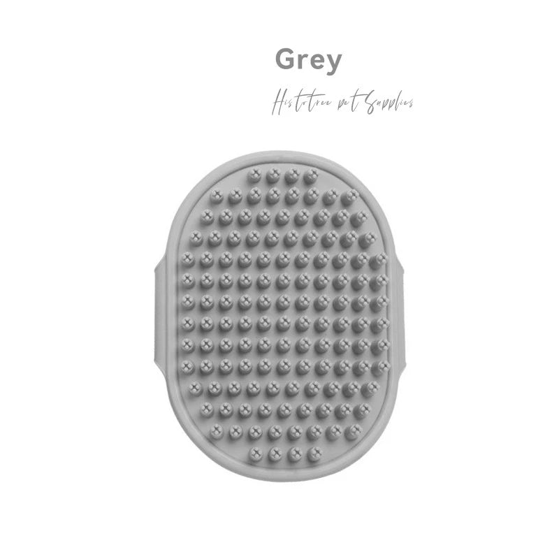 Pet Grooming Brush – Rubber Massage Comb for Dogs & Cats