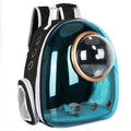 Cat Backpack Carrier – Transparent Space Capsule Pet Travel Bag for Small Cats & Dogs