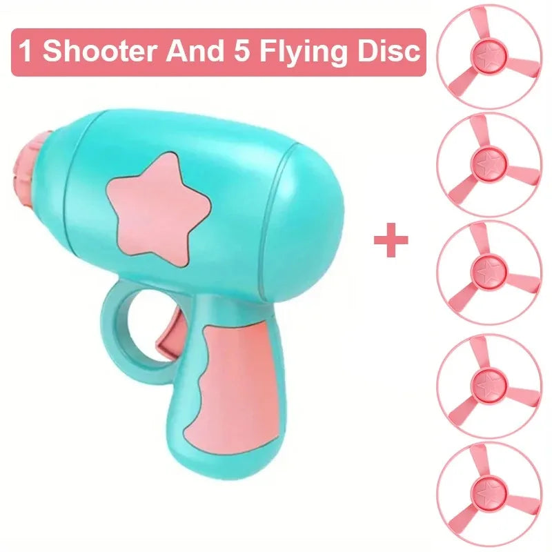 Interactive Cat Toy – Mini Flying Disc Launcher, Chasing & Training Game for Kittens