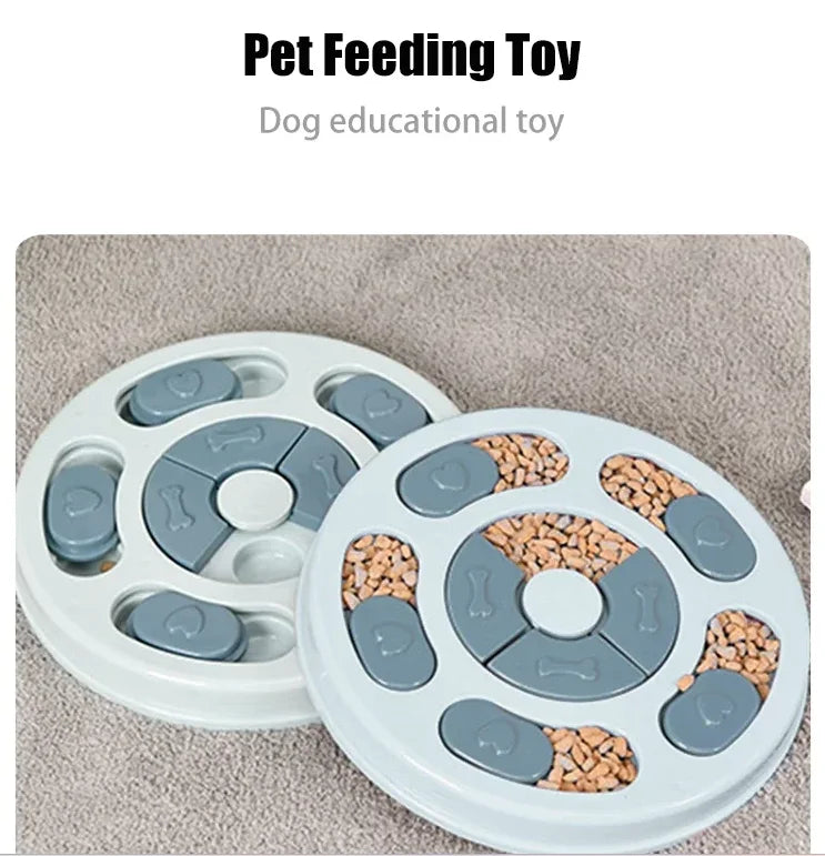 Interactive Dog Feeder – Educational Slow Feeding Toy for All Breeds