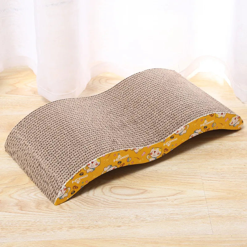 Cat Scratcher Board – Corrugated Cardboard Claw Sharpening & Scratch-Resistant Toy