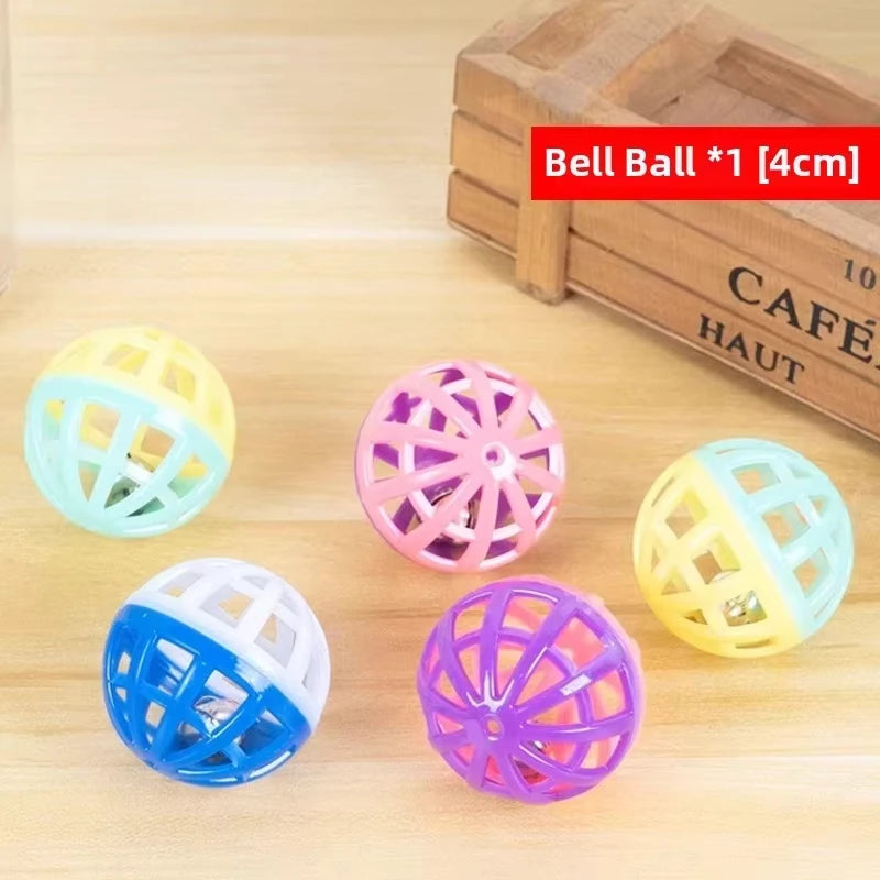 Cat Puzzle Toy Box | Interactive Indoor Ball & Exercise Toy for Cats