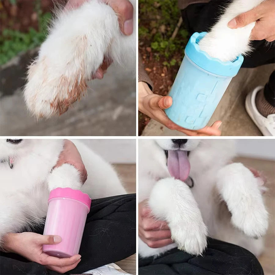 Pet Paw Cleaning Cup – Silicone Foot Wash for Dogs & Cats