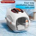 Airline Approved Pet Carrier – Portable Cat & Dog Travel Crate with Wheels
