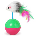 Interactive Cat & Dog Mouse Toy | Self-Righting Teaser for Play & Exercise